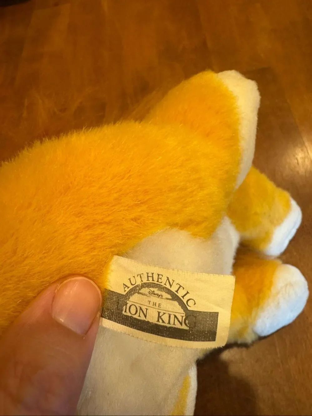 Vintage 1993 Disney Lion King Roaring Adult Simba Plush Mattel Works 12” - Picture 5 of 8